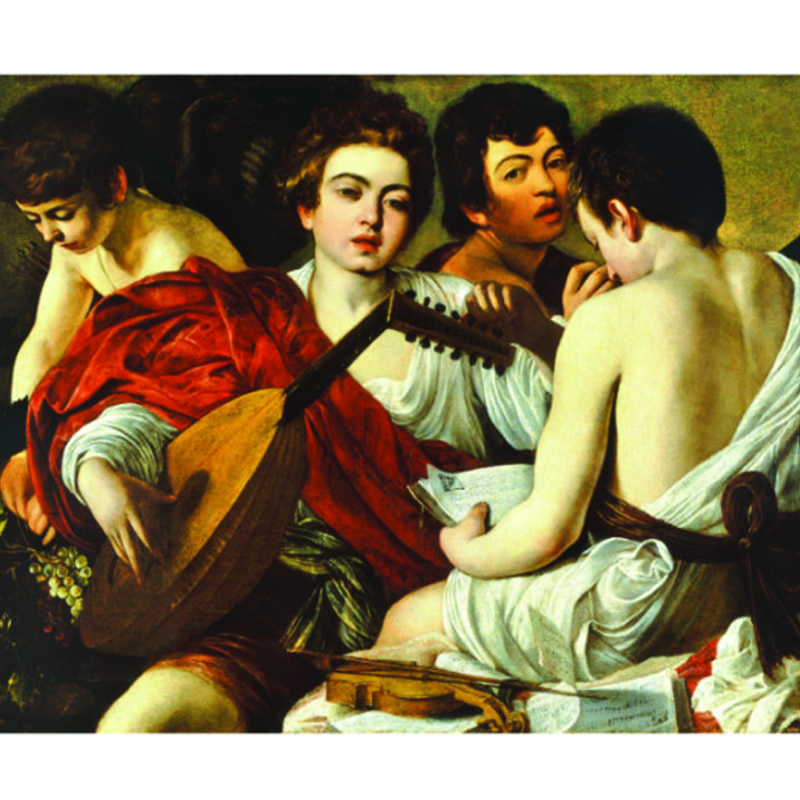 Ταπετσαρία Διάσημων Ζωγράφων The Musicians Caravaggio
